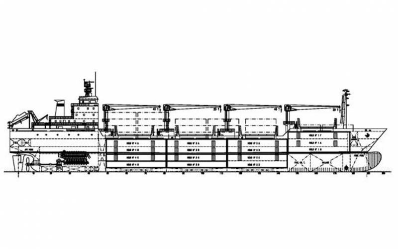 Buque frigorífico (Sener) Buque frigorífico (Sener)