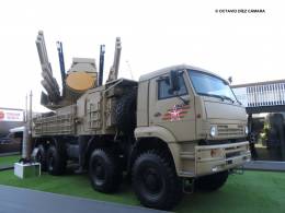 Los sistemas antia�reos Pantsir han sido probados, con aparente �xito, en diversos teatros de operaciones internacionales. (Octavio D�ez C�mara)