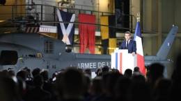 El presidente francés ha revelado en una reciente alocución la nueva estratégica de Defensa de Francia para los años 2024 a 2030. (Ministére des Armées)