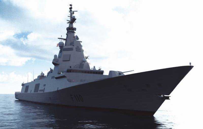 La futura F-110 de la Armada La futura F-110 de la Armada