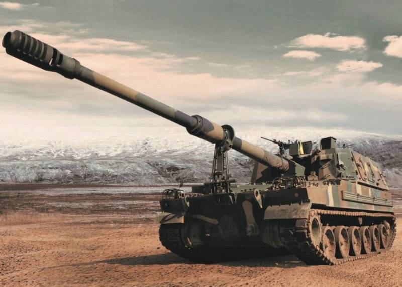 Obuses autopropulsados tipo K-9 Thunder (Hanwka Defense) Obuses autopropulsados tipo K-9 Thunder (Hanwka Defense)