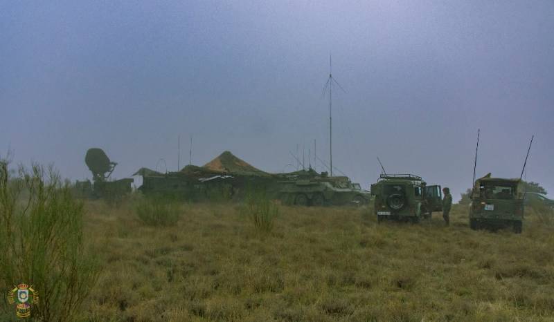 El Regimiento de Guerra Electrónica nº 31 en un ejercicio en 2018 (Ejército de Tierra) El Regimiento de Guerra Electrónica nº 31 en un ejercicio en 2018 (Ejército de Tierra)