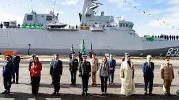 Corbeta HAIL entregada por Navantia a la Real Marina Saud�