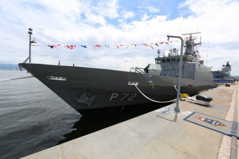 Buque Patrullero (NPa) Maracan de la Marina de Brasil.