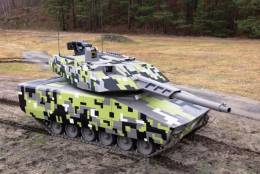 Rheinmetall trabaja en conceptos como el carro de combate ligero KF 41 y en otros m�s avanzados que incluyen al Panther KF 51. (Rheinmetall)