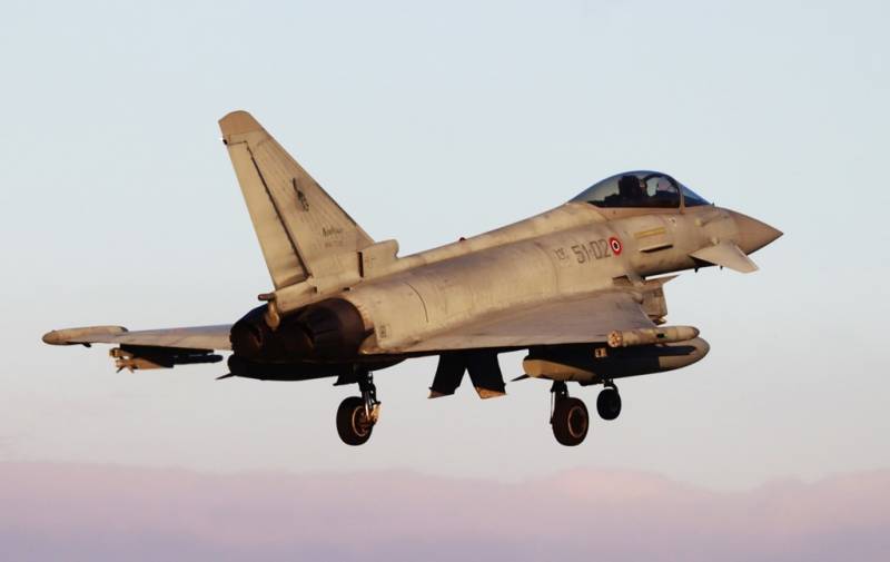 Eurofighter italiano del 51� Stormo. 