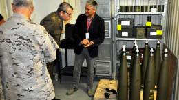 Los �ltimos desarrollos de municiones d e155mm de Expal System han incidido en productos t�cnicamente muy elaborados. (Expal Systems)