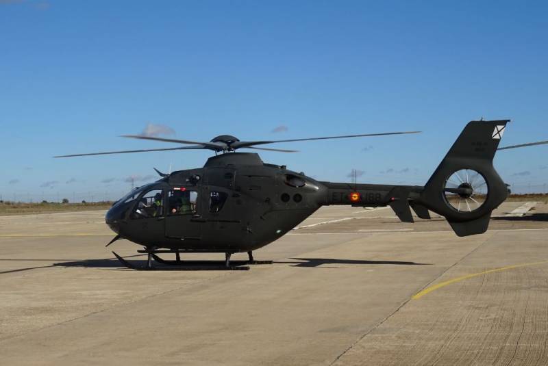 EC135 del Ejrcito de Tierra  (Babcock Espaa)