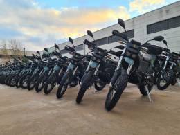 El SEPRONA de la Guardia Civil espaola recibe nada menos que 157 motocicletas elctricas de la marca Zero. (GC)