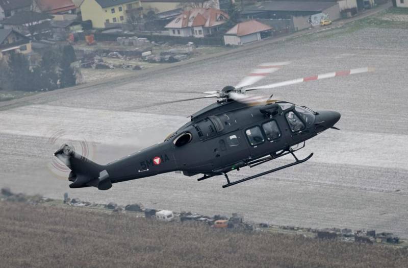 El primero de los AW169 destinados la Fuerza Aérea de Austria. (foto Leonardo) El primero de los AW169 destinados la Fuerza Aérea de Austria. (foto Leonardo)