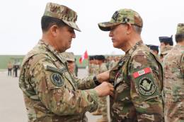 General de Polic�a Vicente Alvarez Moreno, Jefe del Estado Mayor de la Polic�a Nacional del Peru.