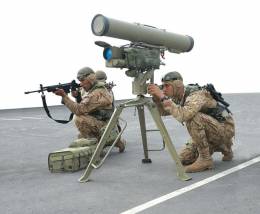 Misil 9M133-1 Kornet-E (AT-14 Spriggan) de la Compa�ia Antitanque N� 630.