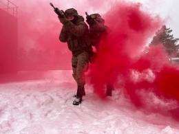 El Ejrcito de Tierra durante un ejercicio en Letonia, desplegados en la Misin de la OTAN de reforzar el flanco este (Estado Mayor de la Defensa)