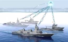 Las F-110 incorporarán novedosas tecnologías que les permitirán compartir una nube digital de combate con otros tipos de navíos de la Armada (foto Navantia).