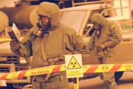 Regimiento de Defensa NBQ �Valencia� N�1 durante un ejercicio NBQ (Ej�rcito de Tierra)