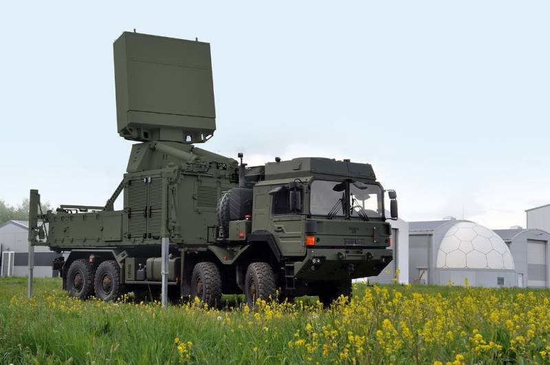 Radar Hensoldt TRML-4D Radar Hensoldt TRML-4D