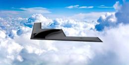 Armados con misiles LRASM y JAASSM-ER, los B-21 Raider ser�n plataformas a�reas �ptimas para actuar contra objetivos en la superficie del mar o en la zona costera. (Northrop Grumman