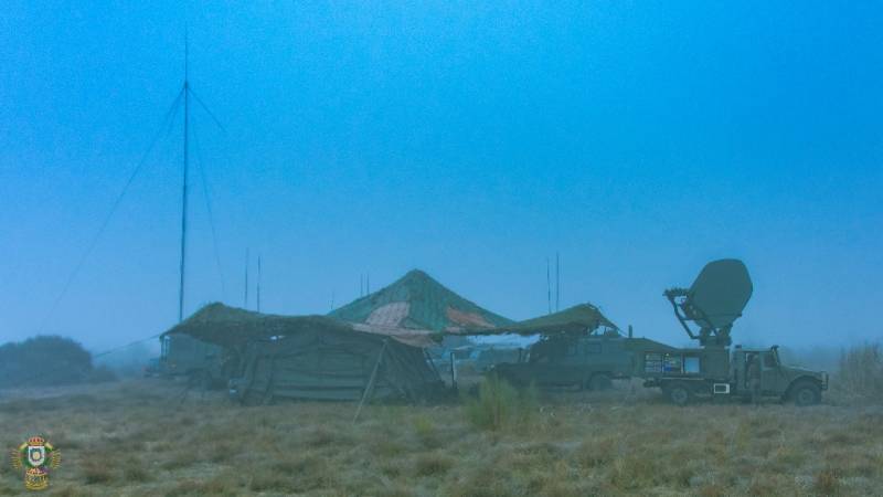 Puesto de mando del Ejército de Tierra durante un ejercicio (Ejército de Tierra) Puesto de mando del Ejército de Tierra durante un ejercicio (Ejército de Tierra)