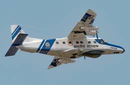 Hindustan 228 versi�n patrulla mar�tima de Indian Cost Guard (Foto: Indian Cost Guard)