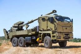 El sistema ATMOS-2000 de la multinacional israel� Elbit. (foto Elbit)