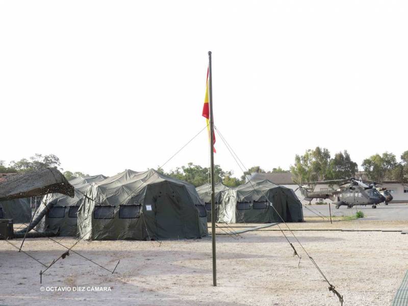 Nuevas tiendas COLPRO han sido adquiridas por el Ejército de Tierra y se adquirirán más durante este año. (Octavio Díez Cámara) Nuevas tiendas COLPRO han sido adquiridas por el Ejército de Tierra y se adquirirán más durante este año. (Octavio Díez Cámara)