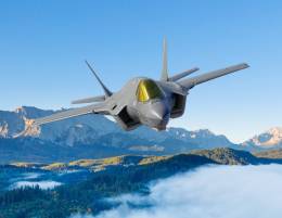 Los cazabombarderos F-35 llegarán a la Fuerza Aérea de Alemania en la segunda mitad de esta década. (Lockheed Martin)