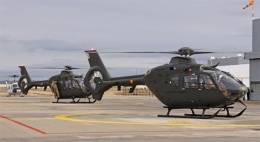 Uno de los H135 de la Aviacin del Ejrcito de Tierra. (Foto Airbus Helicopters)