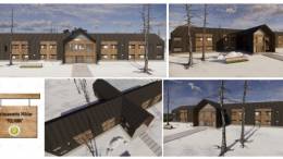 Imagen de las instalaciones a construir en Tierra del Fuego para el Ejercito