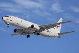 Uno de los Boeing P-8A �Poseid�n� de la US Navy.  (Foto Darren Koch)