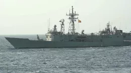 La Armada espa�ola en el ejercicio de caza de submarinos Dynamic Manta 23. Foto: OTAN