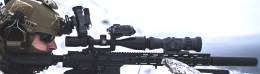 El conjunto QRF-4500 se sitúa en la óptica del rifle de precisión para aprovechar sus muchas capacidades.(GSCI Advanced Photonics)