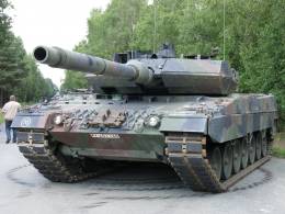 Carro de combate �Leopard� 2A7 del Ej�rcito de Alemania. (Foto Boevaya mashina)