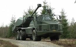 El Archer en configuraci�n 6x6 (BAE Systems Bofors)