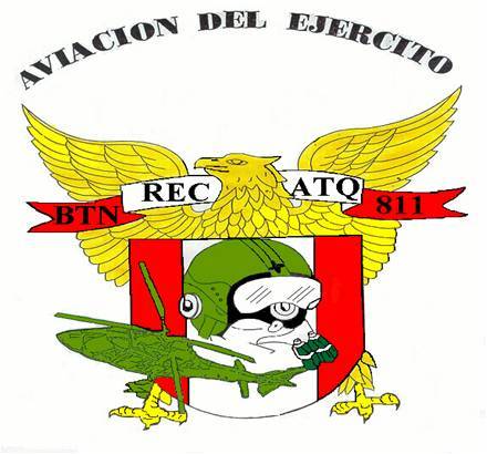 Emblema del Batallón de Reconocimiento y Ataque N° 811.