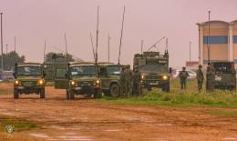 Varios Anbal del Ejrcito de Tierra durante un ejercicio en 2018 (Ejrcito de Tierra)