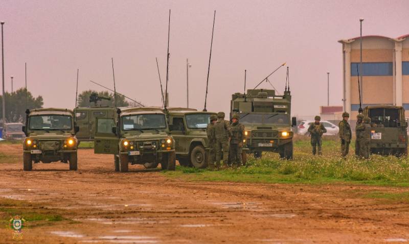Varios Anbal del Ejrcito de Tierra durante un ejercicio en 2018 (Ejrcito de Tierra)