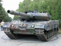 Carro de combate �Leopard� 2A7 del Ej�rcito de Alemania. (Foto Boevaya mashina)