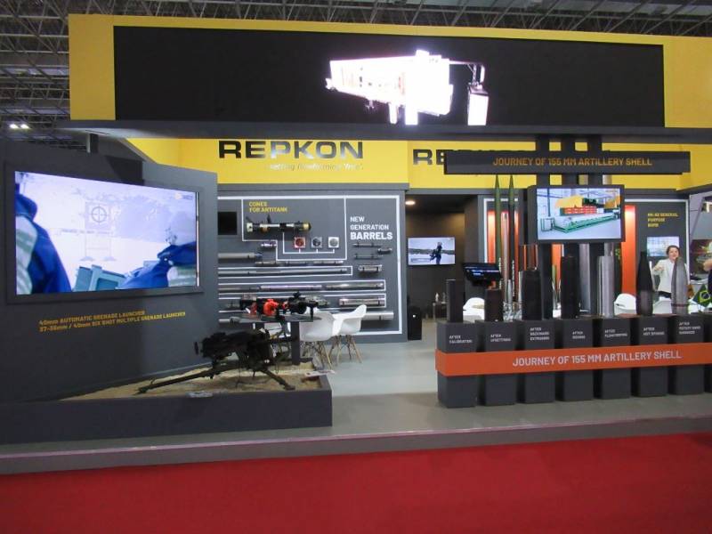 El estand de la compañía turca Repkon en LAAD (autor) El estand de la compañía turca Repkon en LAAD (autor)