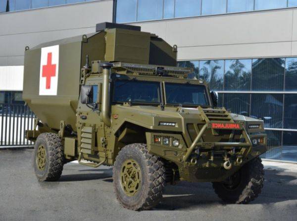 VAMTAC Ambulancia blindada (Ejército de Tierra) VAMTAC Ambulancia blindada (Ejército de Tierra)