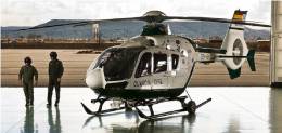 Helicóptero H135 con motor PW200. Foto: ITP Aero