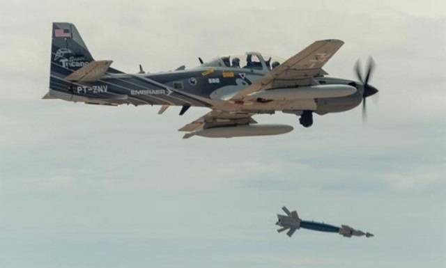 Super Tucano de la USAF.