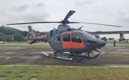 Helic�ptero H-135 de la Marina de Brasil.