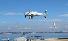 El S-100 despegando del PAN de Troia durante el ejercicio REP MUS 22 (JM Navarro)