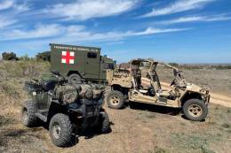 Esta imagen permite observar los medios que el Ejrcito de Tierra est valorando y compararlos con el tamao de un VAMTAC. (Polaris)