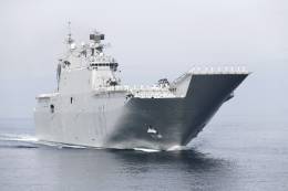 El Juan Carlos I en 2107 (Ministerio de Defensa)