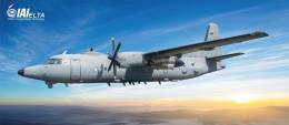 Fokker 50 SIGINT de la Marina de Guerra del Per� (foto IAI)
