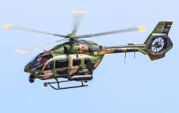 El nuevo helicptero H145M D-3 de la firma Airbus Helicopters.  (foto Rubn Galindo/Defensa.com)