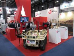 El estand de SDLE en FEINDEF (autor)