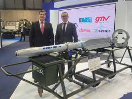 El director general de SMS, Fernando Mato (izquierda) y el director general de EINSA, David Ayala.