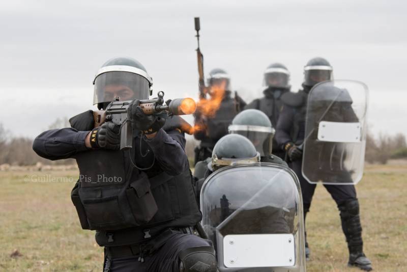 Las intervenciones relacionadas con el mantenimiento y restablecimiento del orden público y el control de masas son uno de los puntos fuertes de la ARS. Las intervenciones relacionadas con el mantenimiento y restablecimiento del orden público y el control de masas son uno de los puntos fuertes de la ARS.